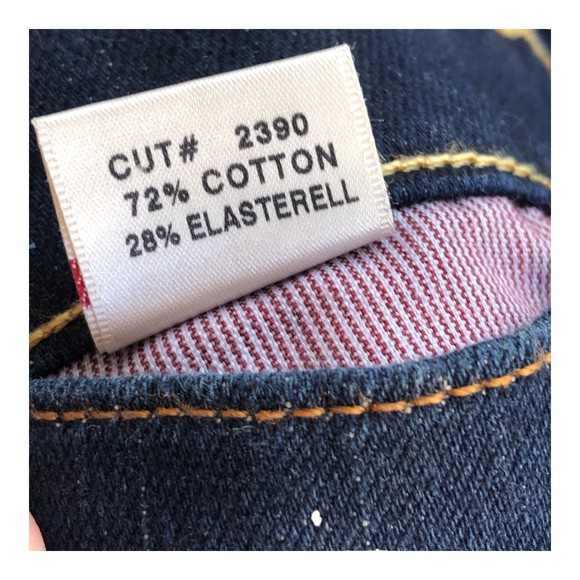 J Brand Straight Leg Jeans Women's Size 27 Stretch Dark Wash Style#8501 - Picture 11 of 11